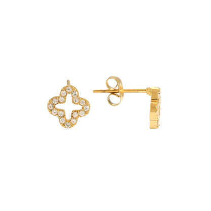 Spark Clover Studs