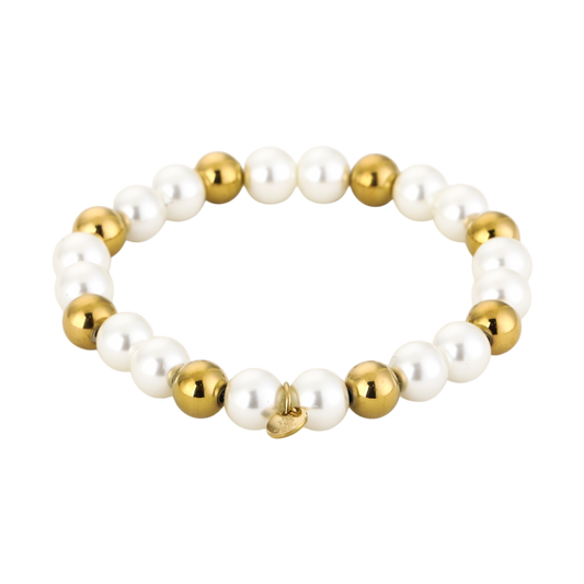 Golden Pearl Armband