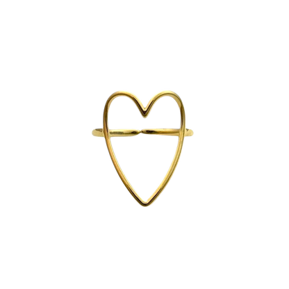 Open Heart Ring