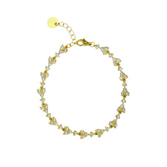 Dazzling Leaf Bracelet