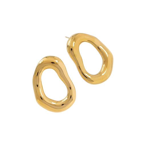 Organic Loop Earrings