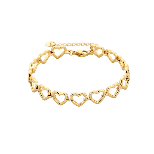 Classic Heart Link armband