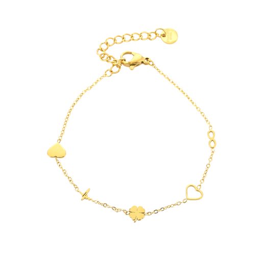 Lucky Symbols Armband