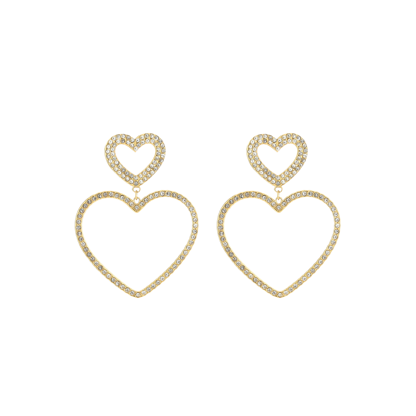 Heart Statement Oorbellen