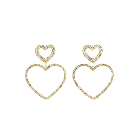 Heart Statement Oorbellen