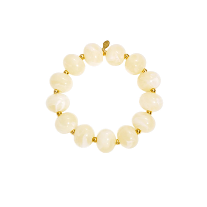 Pearl Glow Stretch Armband