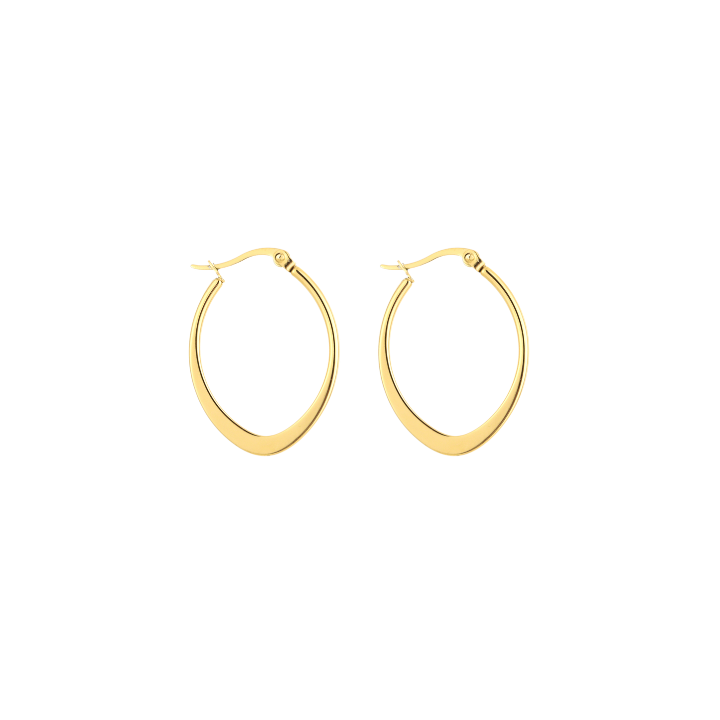 Oval Sleek Oorbellen