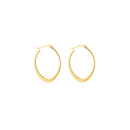Oval Sleek Oorbellen