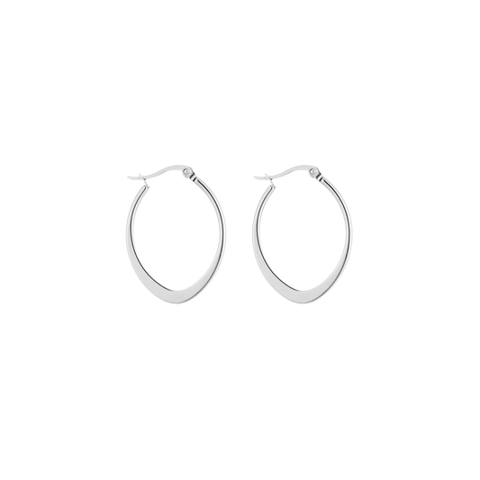 Oval Sleek Oorbellen