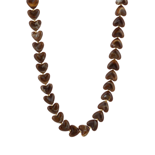 Small Heart Bead Ketting